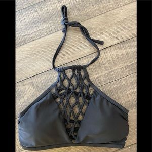 Black bikini top